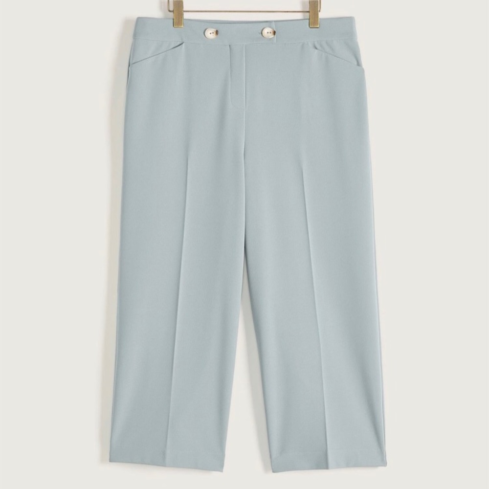 Wide Leg Pull-On Pant - Addition Elle